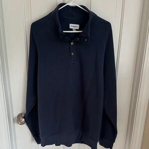 Goodfellow & Co Men's Dark Blue Zip Up Sweater